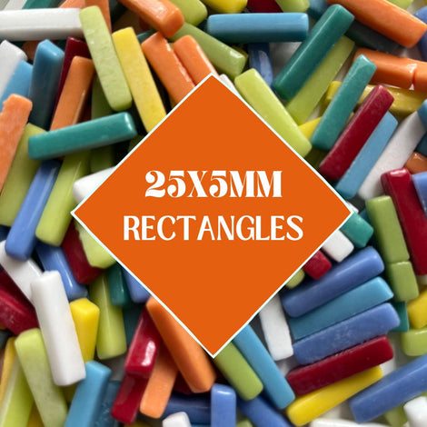 Rectangles 25x5mm