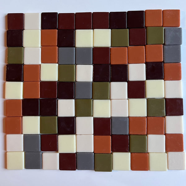 23x23mm Squares Mix Colours