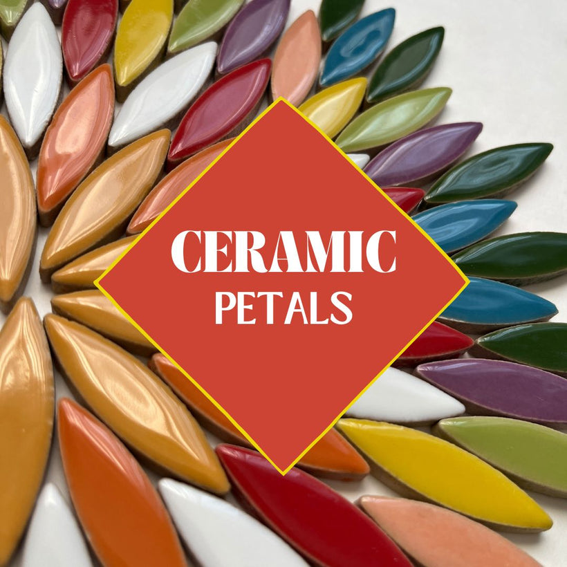 Pétalos de cerámica