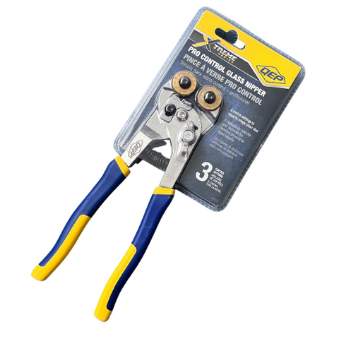 QEP XTREME Series 8.25 in. Glass Tile Nipper with Pro Control Settings for Glass & Mosaic Tile