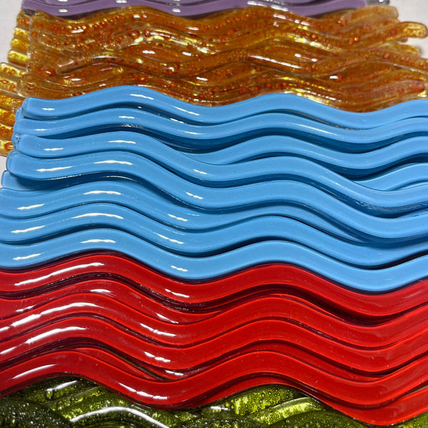 Ondas de vidrio - 1 pieza