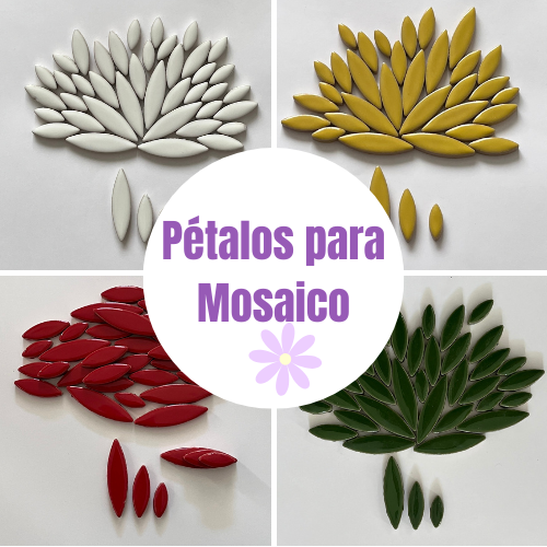 Pétalos de Cerámica - Blanco - 100 grs