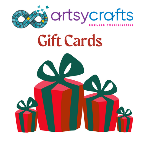 Tarjeta de regalo de Artsy Crafts