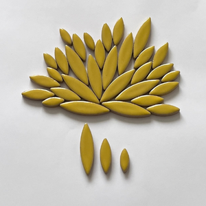 Pétalos de Cerámica - Amarillo - 100 grs