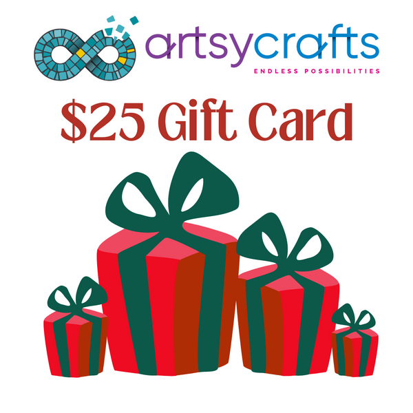 Tarjeta de regalo de Artsy Crafts