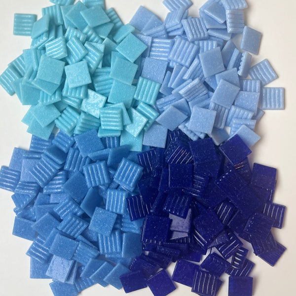 Vitreous Tiles 2x2cm Kit BLUE