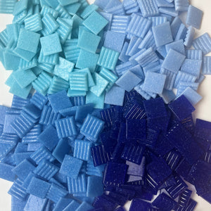 Vitreous Tiles 2x2cm Kit BLUE