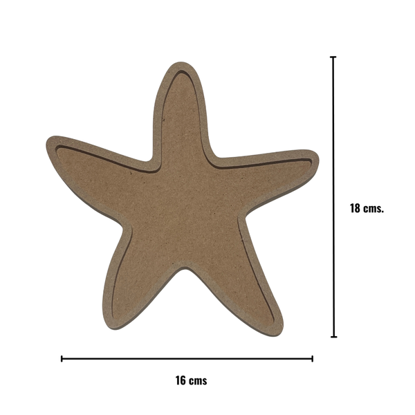 Starfish MDF Shape Base