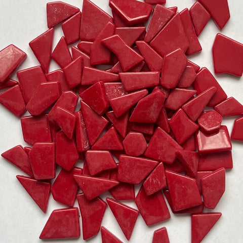 Irregular Mosaic Tiles - Red