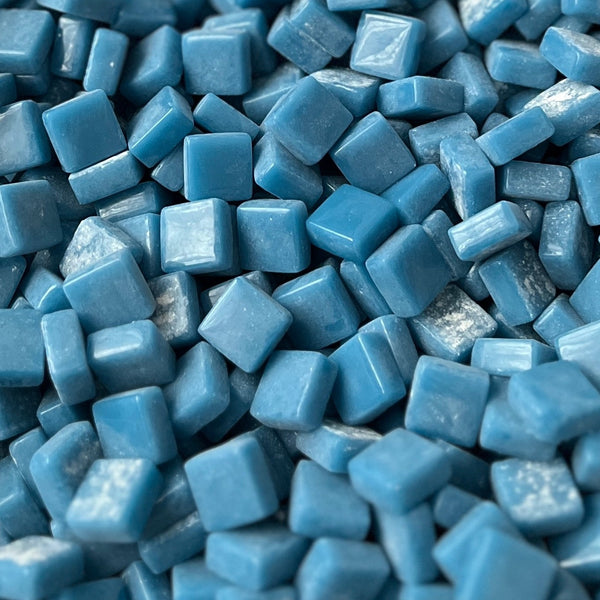Cuadrados azules de 12 x 12 mm