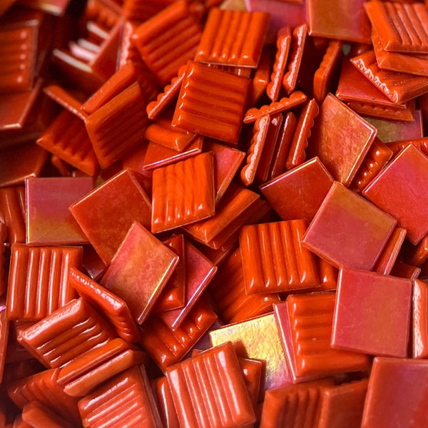 Iridescent 20mm - Vitreous Tiles FLAME