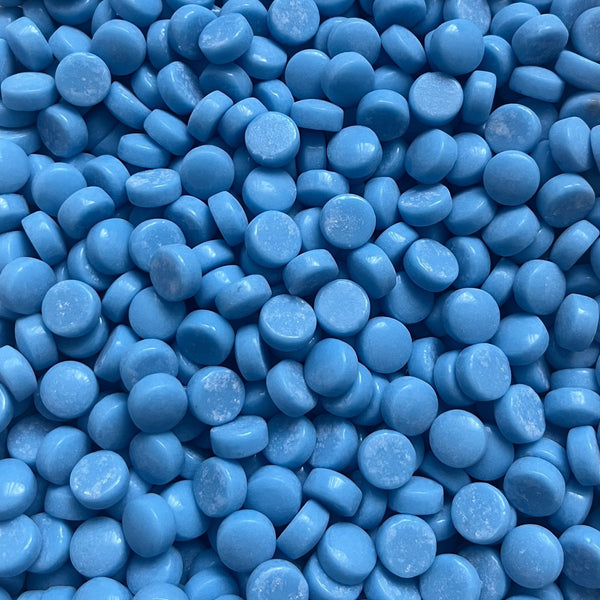 12mm Round Glass Mosaic - Blue