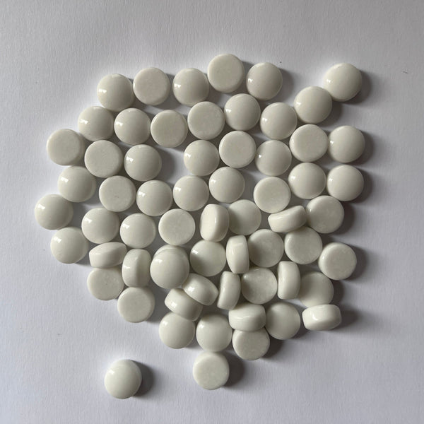 Círculos de 12mm - Blanco - 100 grs.