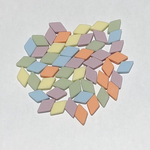 Azulejos de diamante marrón de 3,5 oz