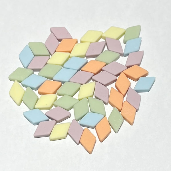 Azulejos de diamante marrón de 3,5 oz
