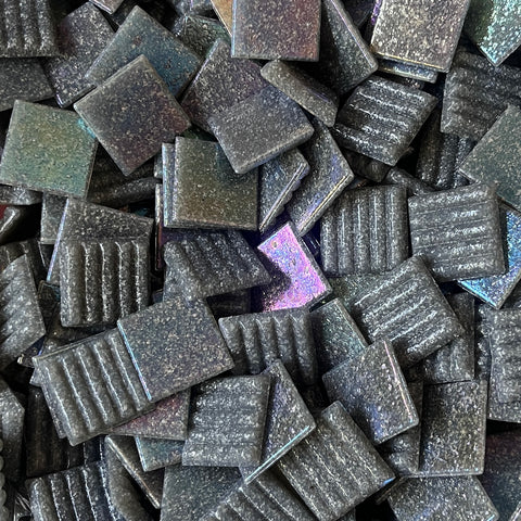 Iridescent 20mm - Vitreous Tiles SILVER