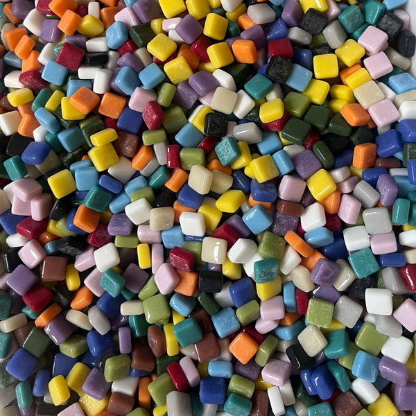 8x8 mm Squares Multicolor