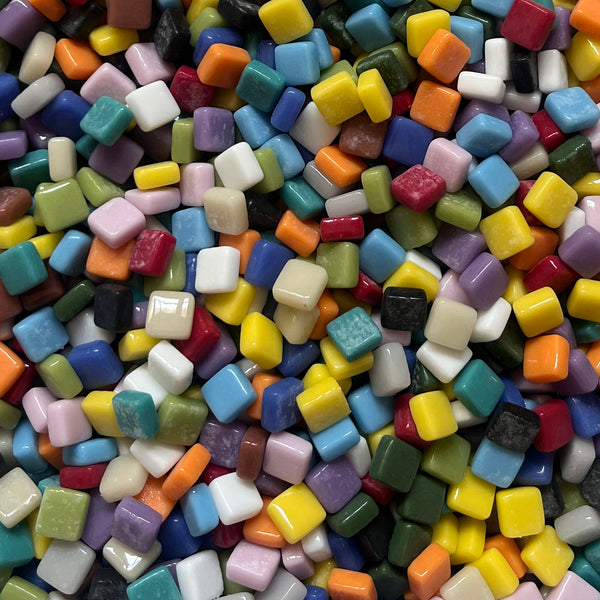 8x8 mm Squares Multicolor