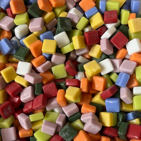 12x12 mm Squares MIX GLOSSY