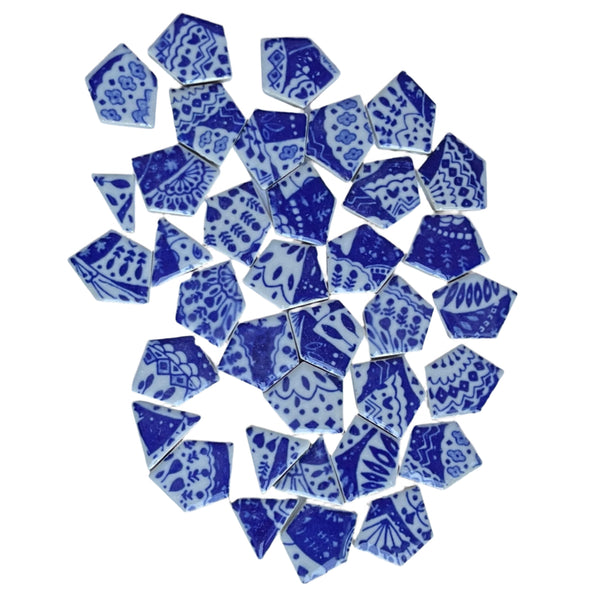 Cerámica irregular - Mezcla de flores 1/2 lb