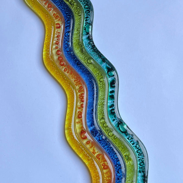 Ondas de vidrio - 1 pieza