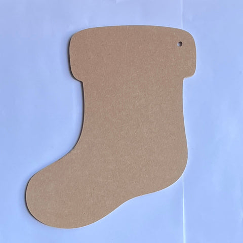 Wooden Christmas Stocking Base