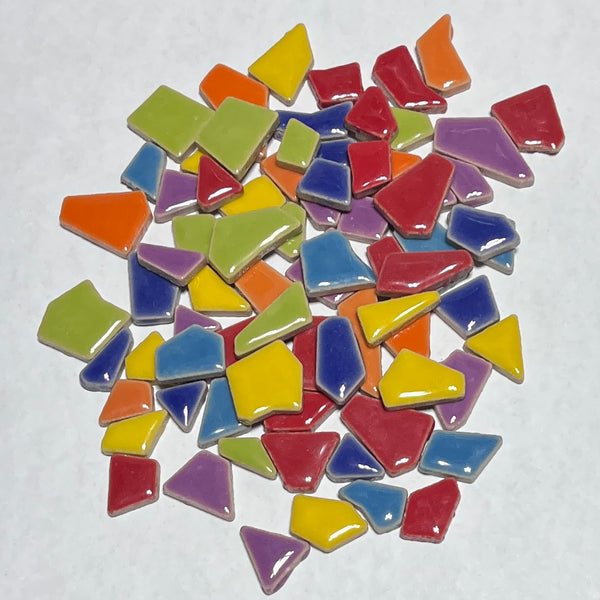 Irregular Ceramic - Multicolor 1/2 lb