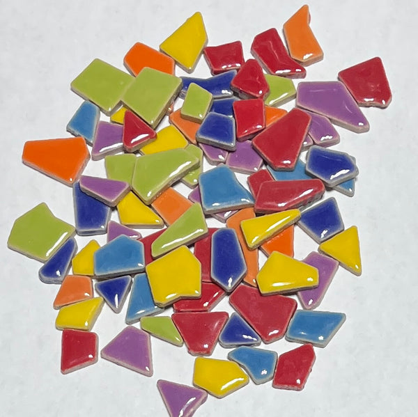 Irregular Ceramic - Multicolor 1/2 lb