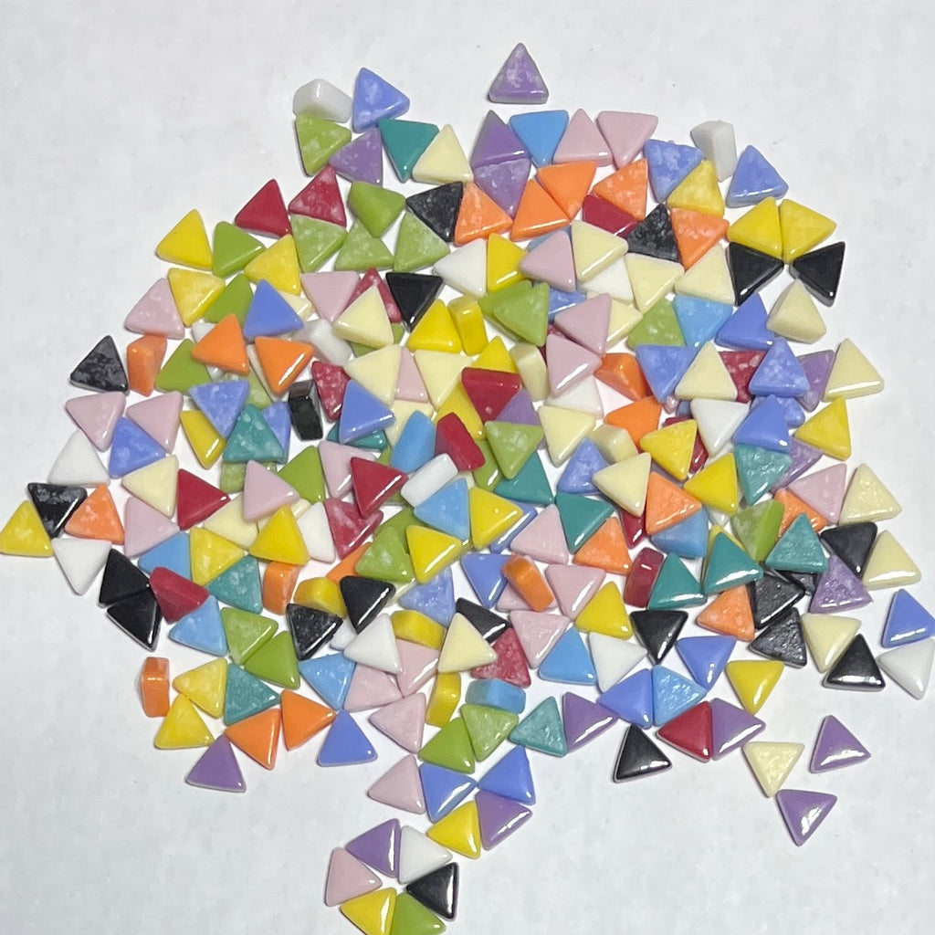 Mini Triangle Shape Multicolor Mini Triangles – Artsy Crafts