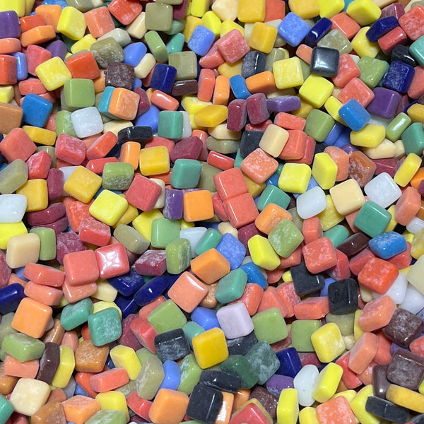 Cuadrados Multicolor 8x8 mm