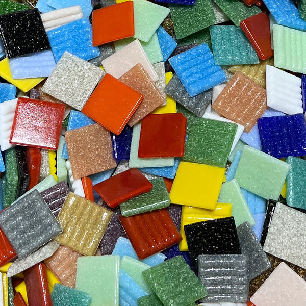 Mezcla de mosaico Vítreo de 20 mm - NUEVA - 1 lb