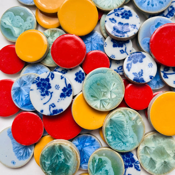 Ceramic Round Assorted - 4 oz