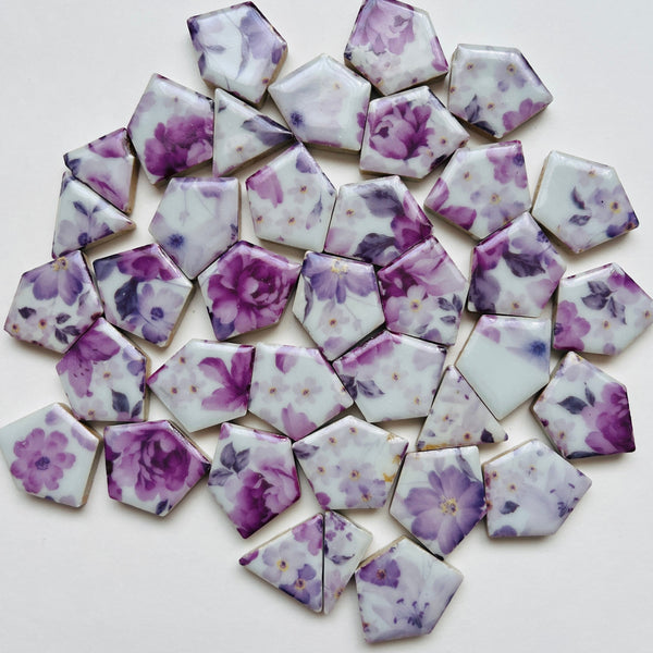 Irregular Ceramic - Flower Mix 1/2 lb