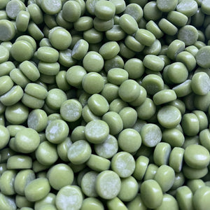 12mm Round Glass Mosaic - Green