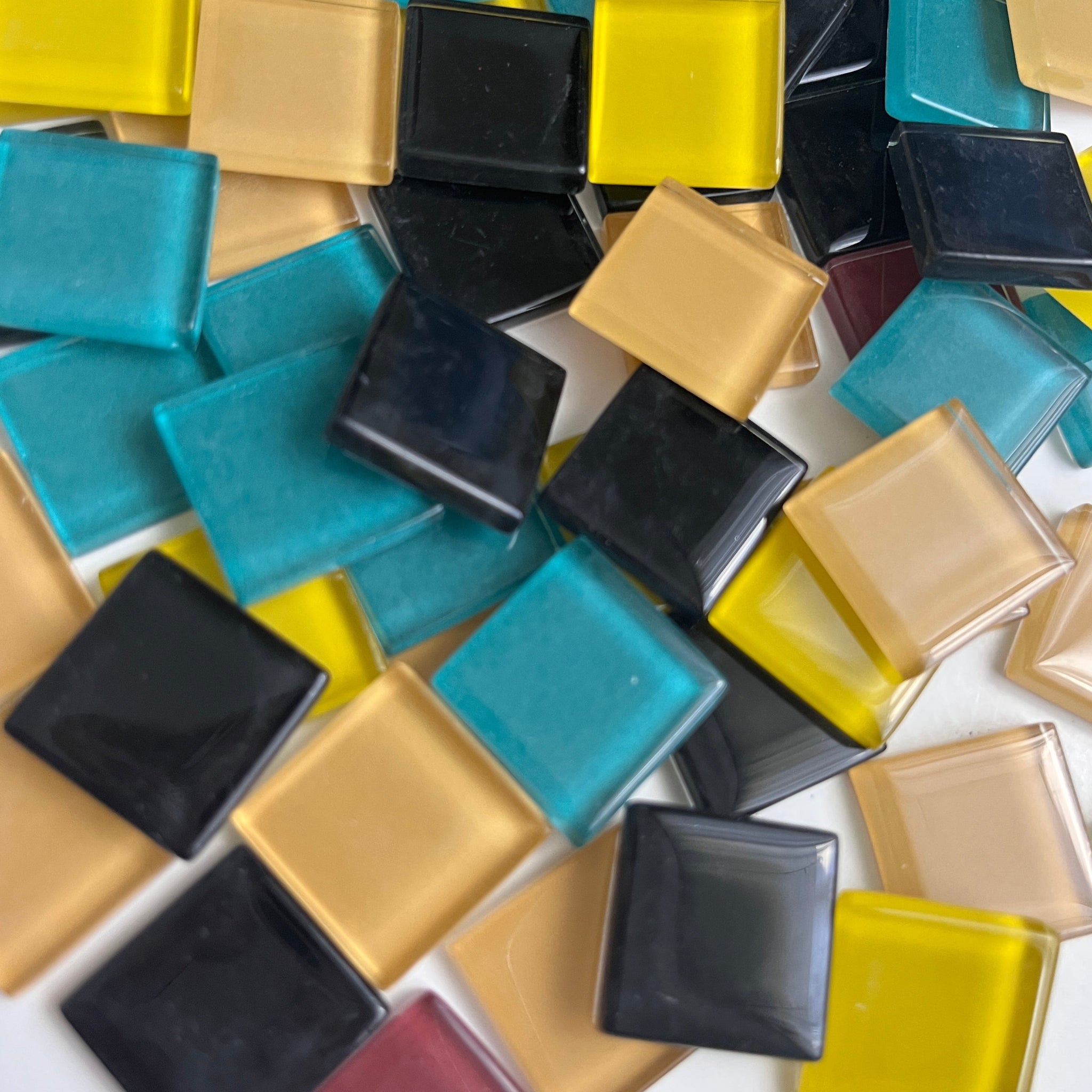 Crystal Glass Tiles 20mm - Mix