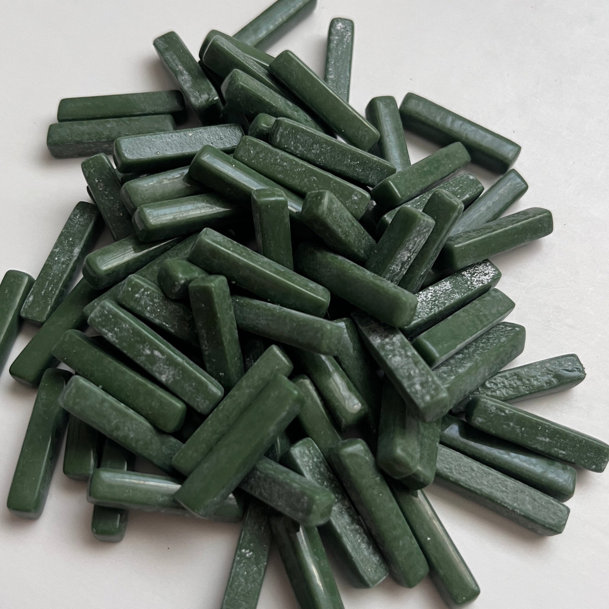 Rectangles 25x5mm - Green