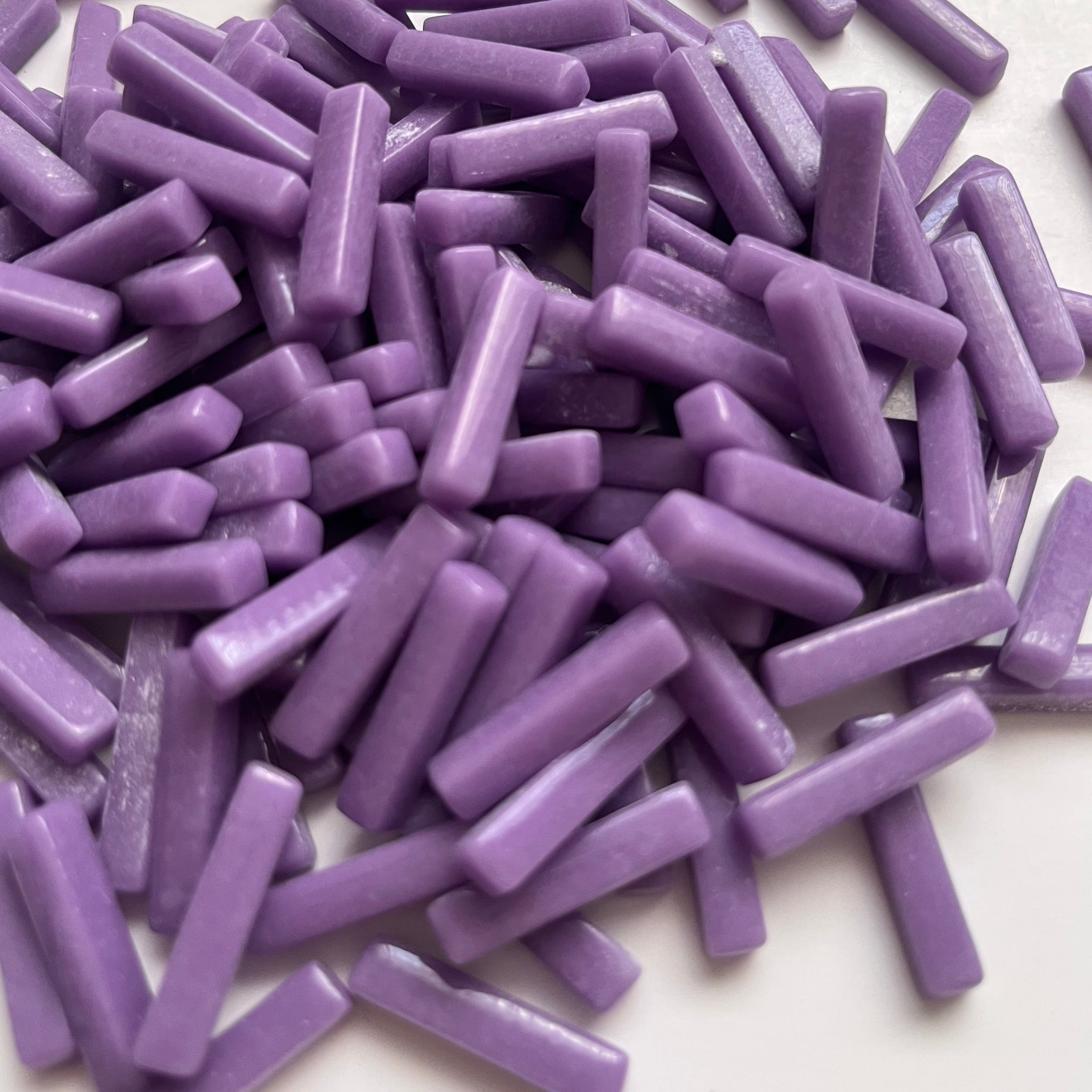 Rectangles 25x5mm - Purple