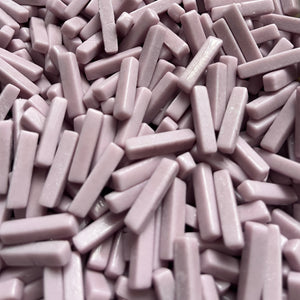 Rectangles 25x5mm - Light Pink