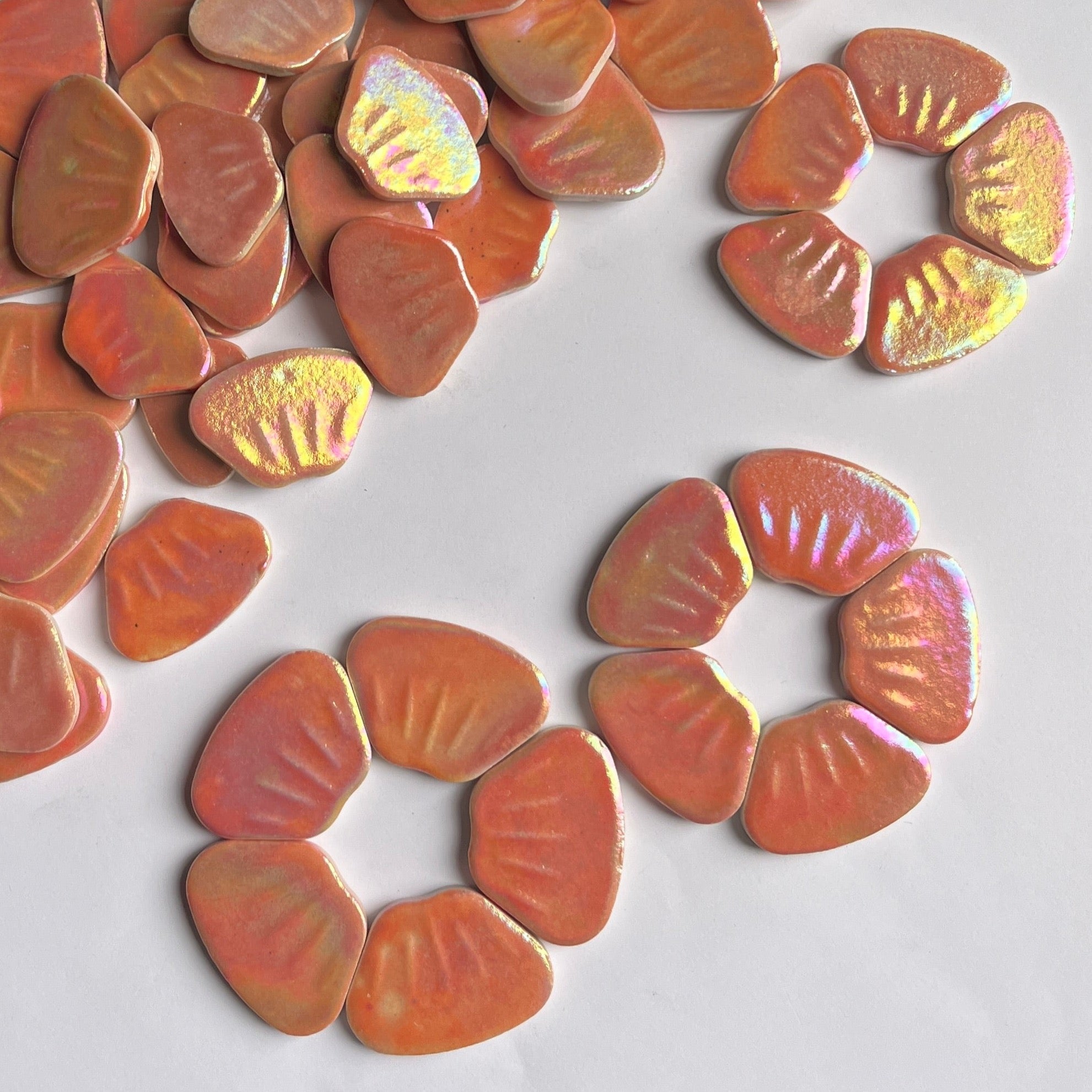 Iridescent Ceramic Petals - PINK 4oz