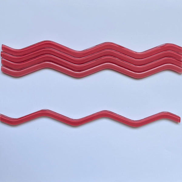 ZigZag de vidrio - 1 pieza