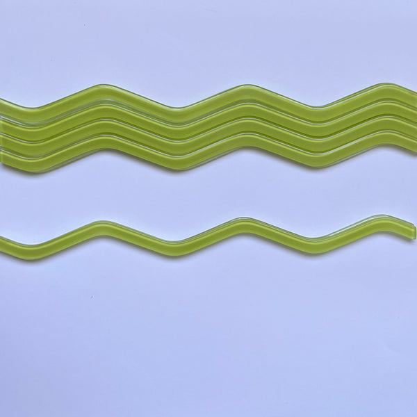 ZigZag de vidrio - 1 pieza