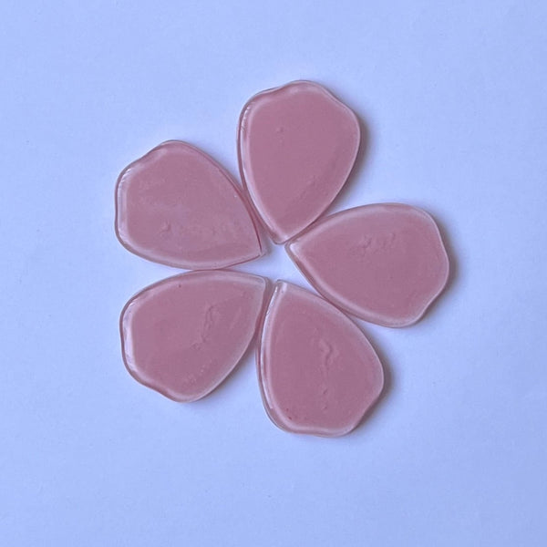 Tulip Glass Petals - Set of 5 petals