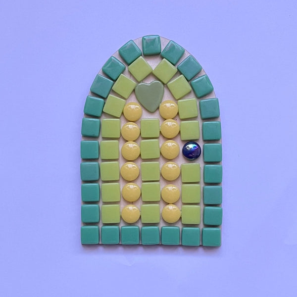 Fairy Door Mosaic Kit - Green