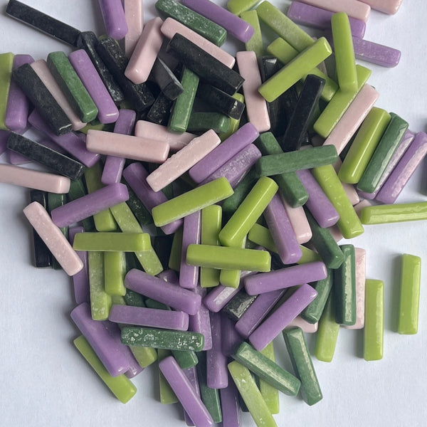Rectangles 25x5mm - NEW Mix 1 lb