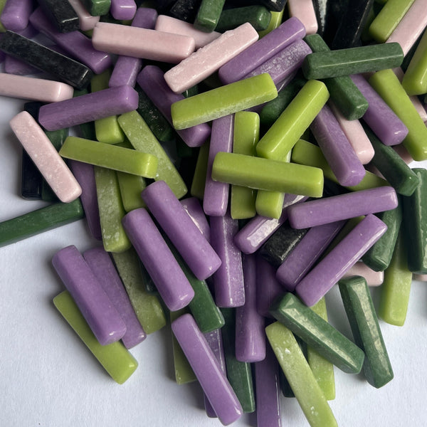 Rectangles 25x5mm - NEW Mix 1 lb