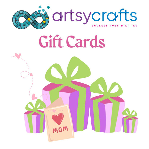 Tarjeta de regalo de Artsy Crafts