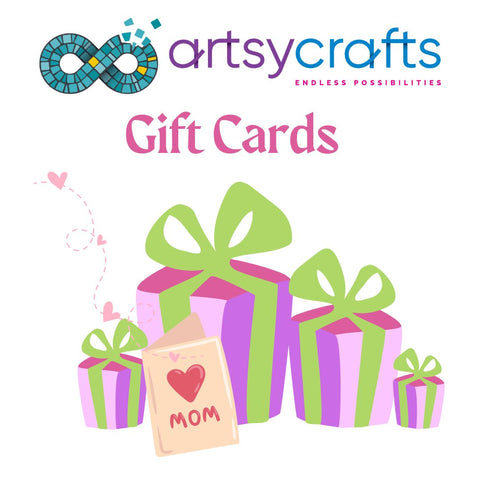 Tarjeta de regalo de Artsy Crafts