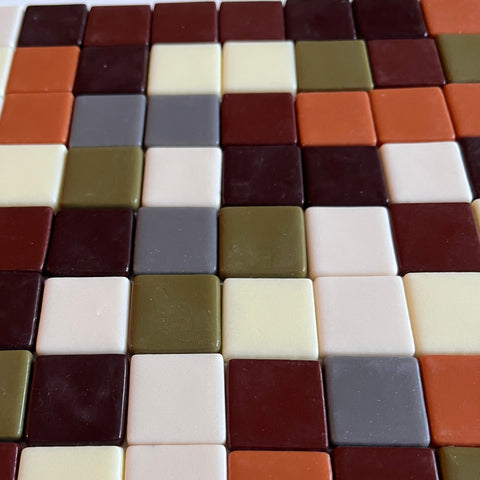 23x23mm Squares Mix Colours