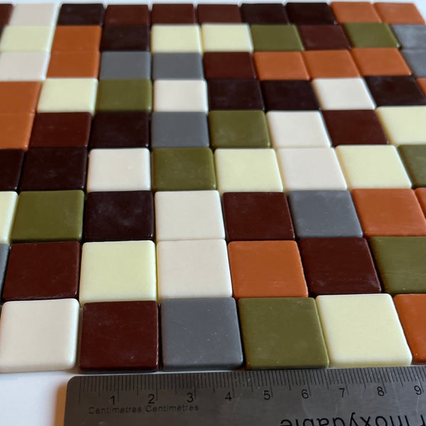 23x23mm Squares Mix Colours