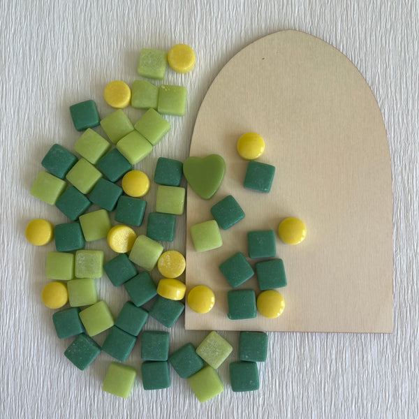 Fairy Door Mosaic Kit - Green